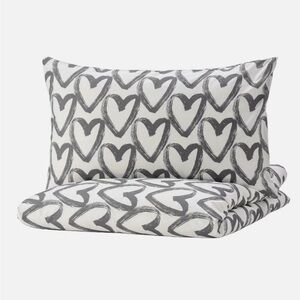 Twin Heart Pattern ikea Duvet Cover